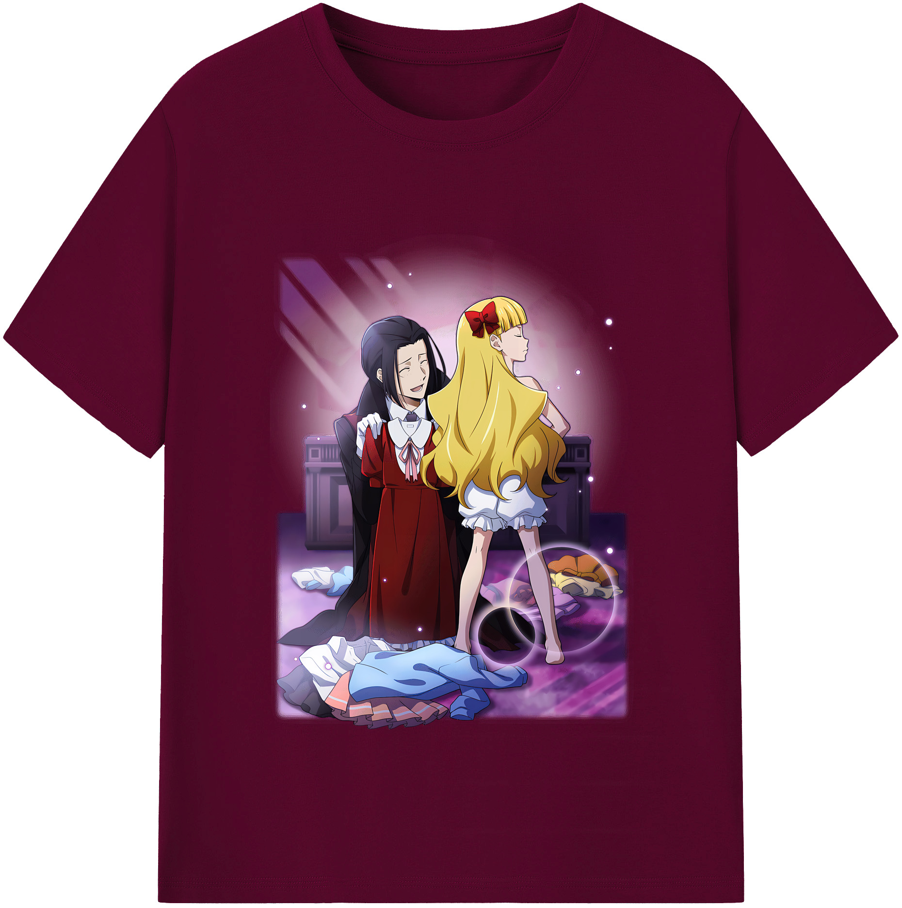 （画像用） 文豪ストレイドッグス Bungo Stray Dogs レディースカジュアルプリントTシャツ（綿100％）